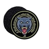 wolf military classic 7.62x39 hp 75mm Copytec Patch EIN Wolf interessiert es Nicht was Schafe über ihn Denken Uniform #30982