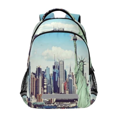 ALAZA Vintage NYC Statue Backpack
