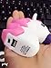 TiKeDa 2019 Mini Unicorn Power Bank Portable Charger 2600mah External Batteries Christmas Gift Cartoon Backup Pack Compatible With iPhone Samsung Smart Phone Tablets (Mini Pink Unicorn)