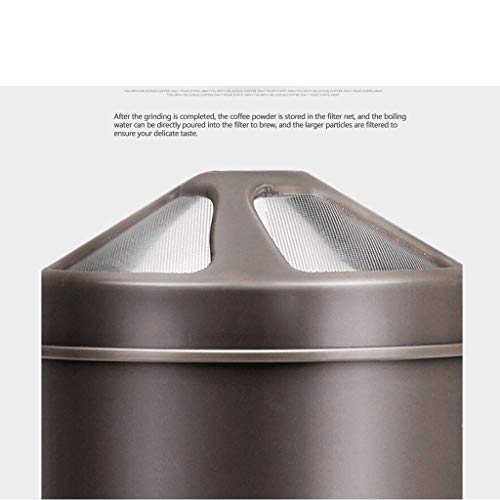 Kaffeemaschine, tragbare Kaffeemühle, manuelle Kaffeemühle, All-in-One-Kaffeemaschine für das Reise-Camping-Arbeitsbüro – Bild 8