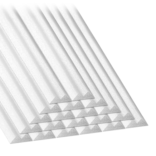 Image of 46.5 inch 20PCS Peel and Stick Pool Cove for 24' Round Above Ground Pool, Closed Cell Foam Peel and Stick Above Ground Pool Cove with Adhesive Backing, Protect Pool Liner, Prevents Excess Wear