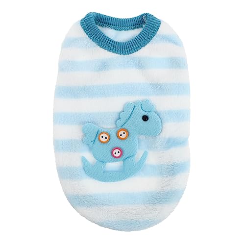 POPETPOP Comfortable Easy-to-wear Bunny Vest Rabbit Harness Stylish Pet Outfit Warm for Winter