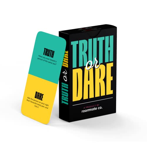 Image of Roommate Company Card Game Combo-The Ultimate Party Game for Game Night, Bachelorette, College, Birthdays, & More| Card Games for Adults (Truth Or Dare)