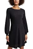Standard ESPRIT Damen 110EE1E318 Kleid, 001/BLACK, S