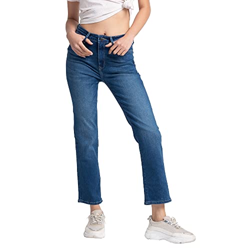 Image of Spykar Women's High Rise Regular Fit Jeans
