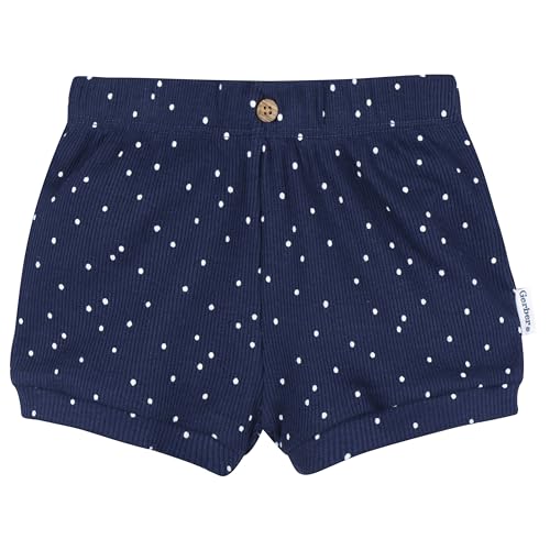 Image of Gerber Baby Girls' Bodysuit and Shorts Set