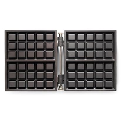 Krumpouz Waffeleisen, einfach, 220 V (3 x 5 Brüssel) – Bild 3