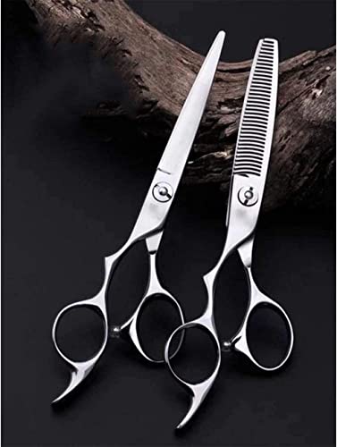Ciseaux de coiffeur ciseaux de coupe de cheveux de 6 pouces gaucher