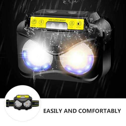 Linterna LED Recargable Usb Exterior Resistente al Agua KICHOUSE 7