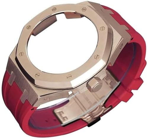 Kit GA2100 boîtier acier inoxydable et bracelet fluorocarbone de luxe