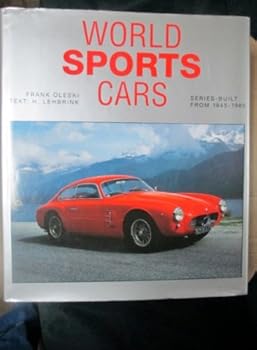 Hardcover World Sports Cars 1945-1980 Book