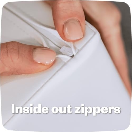 IGLU Soft Play Discoverer Set for Toddlers 1-3 Crawling and Climbing Indoor Foam Block Step and Slide Equipment Montessori Activity Toys 7 Shapes with Anti Slip (White, Regular) - Image 6