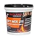 Rutland Dry Mix 211 Refractory Mortar 2.5 Pound - USA-Made High Temperature Mortar for Masonry - 2550°F Fire Cement Patch for Fireplace Brick, Fire Pit, Kiln, Forge & Pizza Oven Repair
