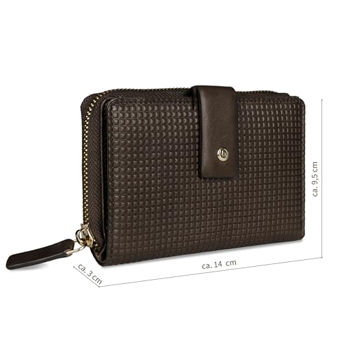 Portefeuille taille M bugatti Noemi résolvant le manque de place avec étui RFID - 2