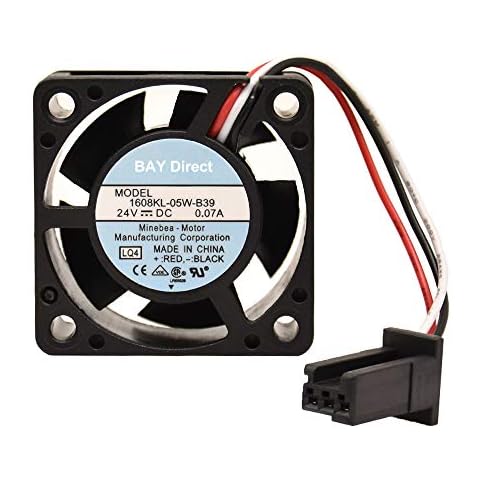 BAY Direct 1608KL-05W-B39 24V 0.07A 4CM 3-Wire Cooling Fan Graphics Card Fan 404020mm Cover
