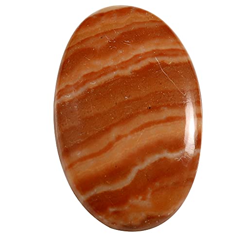 Cabochon ovale agate rose 40,5 carats pour remplacer une pierre de bague perdue