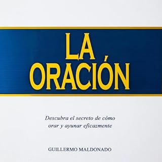 Diseño de la portada del título La Oracion