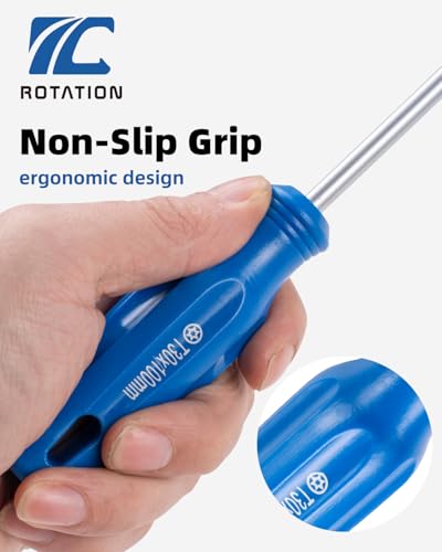 Image of ROTATION 7PC Magnetic Torx Screwdriver Set T8, T10, T15, T20, T25, T27, T30