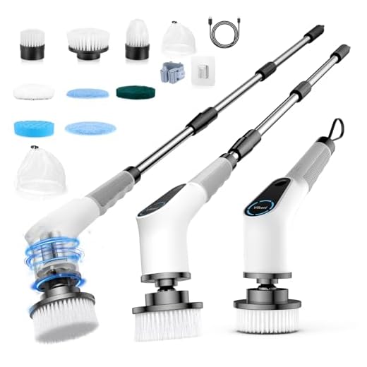 Will a pressure washer work underwater Vikeri Cordless Electric Spin Scrubber