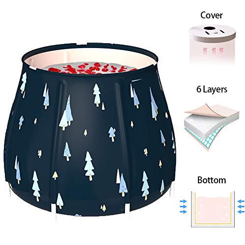 Mcgrady1Xm Portable Foldable Bathtub For Adults, Ice Cold Bath Tub, Soaking Tub For Shower Stall, Separate Family Bathroom Spa Hot Bath Tub, Efficient Maintenance Of Temperature #TOP3