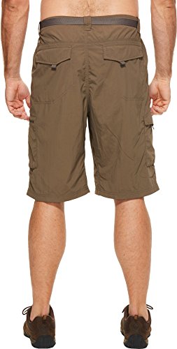 Image of Columbia Men's Regular Fit Shorts (AM4723 Cypress Heather Camo Print 40)