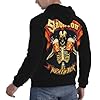 Sabaton Logo Graphic Men's Black Hoodie Pullover Long Sleeve Soft Sweatshirt for Men Big Boys Hooded Fans Merch Tops with Pocket S #4