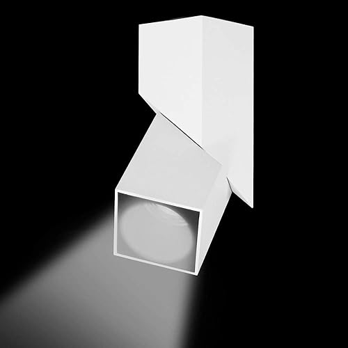 Miniatura 2 de Foco de techo LED para interiores, lámpara de pared ajustable de 360, focos artísticos de bricolaje, luz blanca fría de 12 W, luz blanca fría de