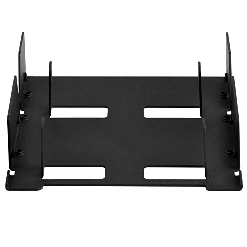 Convertisseur de Baie 3,5 vers 3 x 2,5 SilverStone SDP08B-E Noir - 2