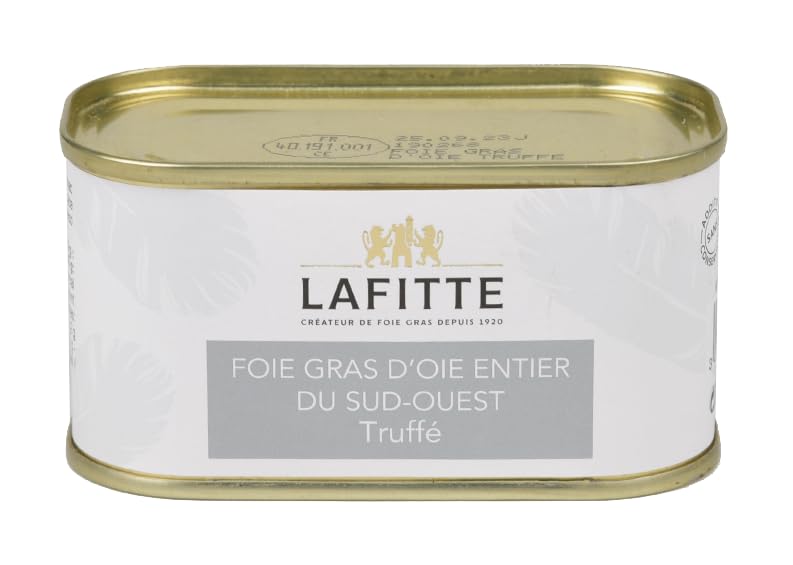 Lafitte - (Géographique Protégée IGP) - Foie gras de oca entera trufado 3% - Lata de 130gr