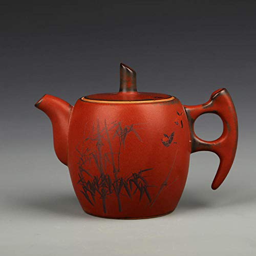 POTOLL Tetera con Colador Juego de té de cerámica de la Tetera...