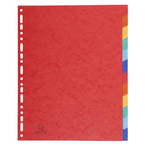 Intercalaires Exacompta 2412E classeur A4 maxi intercalaire couleur - 4