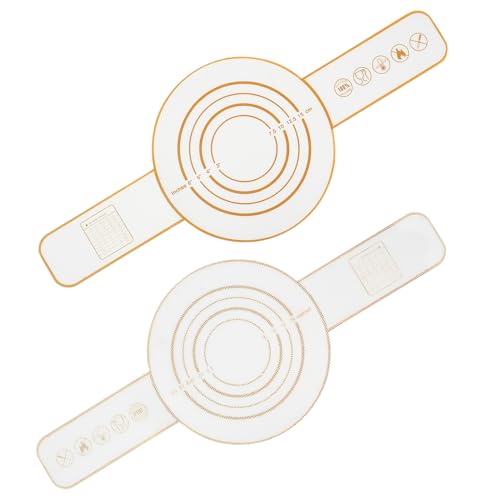 Tappetino da Forno in Silicone, Tappetino in Silicone per Forno Olandese con Manico Lungo, Tappetino da Forno Bread Sling Antiaderente per Pizza, Impasto, Torte, Carne