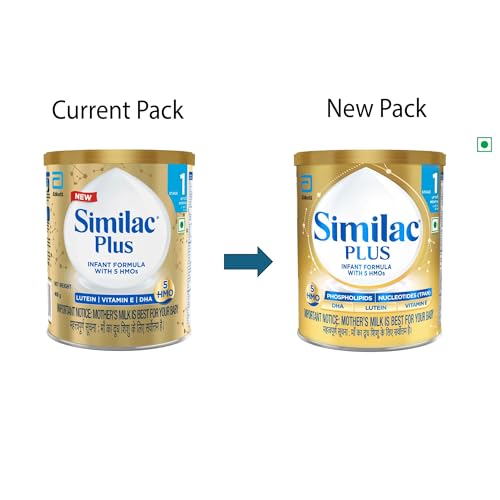 Image of Similac Plus Stage 1 (Up to 6 Months) Infant Formula with 5 HMOs 400g Powder TIN