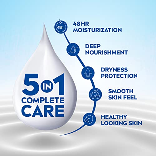 NIVEA Nourishing Body Milk 400ml Body Lotion | 48 H Moisturization | With 2X Almond Oil | Smooth and Healthy Looking Skin |For Very Dry Skin - Image 4