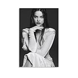 Barbara Palvin バルバラパルヴィンビューティースターアートフォトポスター 6 壁アート キャンバス プリント リビング 寝室 ダイニングルーム バスルーム ホーム装飾 壁掛け08x12inch(20x30cm)