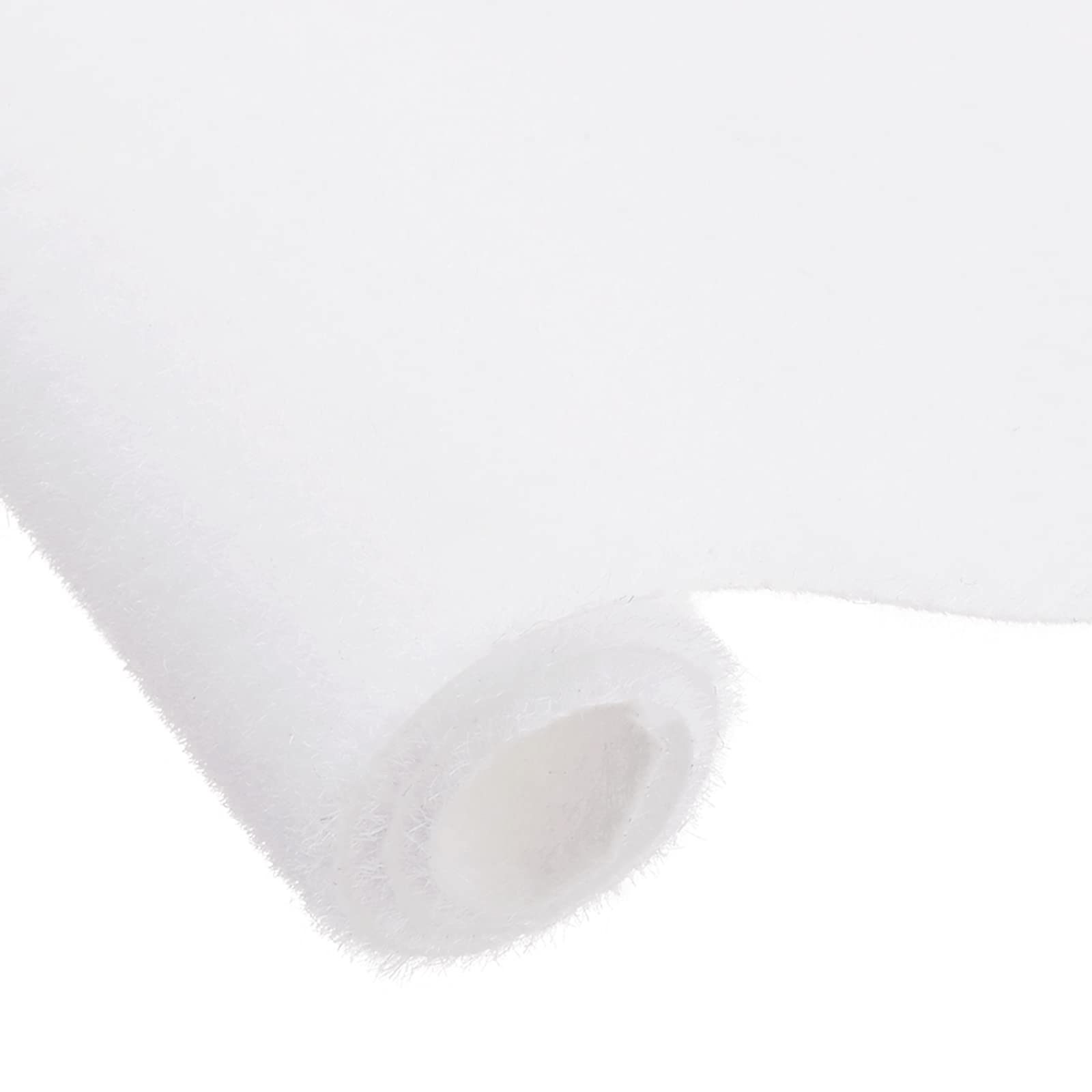 sourcing map Artificial Model Grass Mat 2pcs 10" x 10" White Small Realistic Fake Turf for Garden Lawn Decoration Model