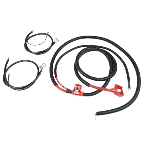 Starter Battery Cable Kit Positive & Negative 00593 A38-2UHLC A46-2UHC Replacement for Ford 7.3L Power*Stroke Diesel 1994-1997 Lamerto miniatura 7