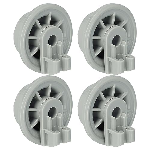 vhbw 4x Rueda para cesta inferior compatible con Balay lavavajillas - Diámetro 35 mm