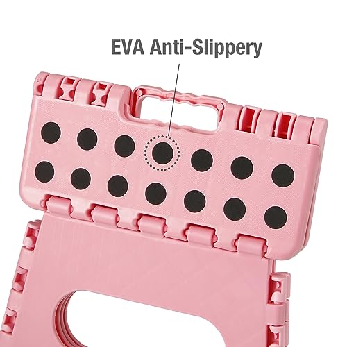 image for PandaEar Small Folding Step Stool for Kids, 7.5 Inch Mini Collapsible 