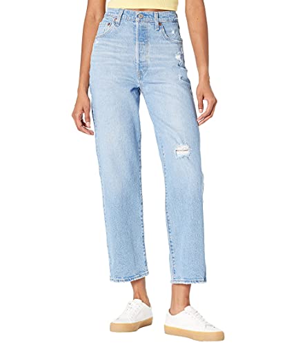 Image of Levi's Womens Premium Ribcage Straight Ankle Jeans
