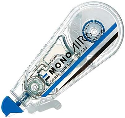 まとめ） トンボ鉛筆 修正テープ モノエアー6mm幅×10m 青 CT-CA6 1