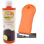 Hob Cleaner | Hob Brite & Hob Cleaner Tool | Made For Ceramic Hob, Induction Hob, Glass Hob | Plus 20 Spare Units | Permormak Hob cleaning set