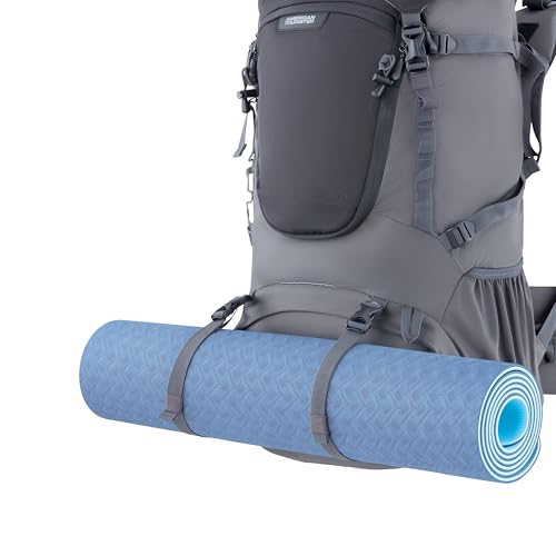 Image of American Tourister Yeti Pro | 60 Ltrs | 1 Compartments | Bottle Pocket | Ergonomic Padded Back Panel & Shoulder Straps | Rucksack | 1 Year International Warranty | Black