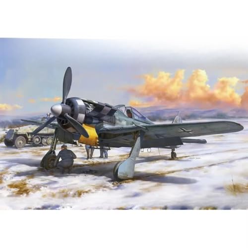 BF-003 1/35 German Focke-Wulf FW-190A-6 - Assemble Scale Model Kit