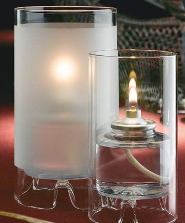 Image of D'Light Online HD36 Liquid Wax Disposable Clear Plastic 36 Hour Emergency Candles Fuel Cells Lamps Fuel Cells for Table Top Lights, Wedding, Restaurant Tables - (36 Hour, 24 Pack)