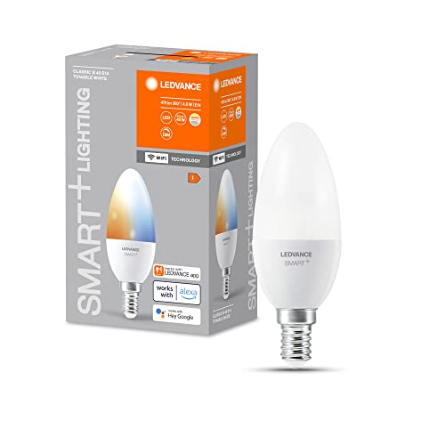 Ampoule LED SMART+ E14 connectée LEDVANCE bougie lot de 4