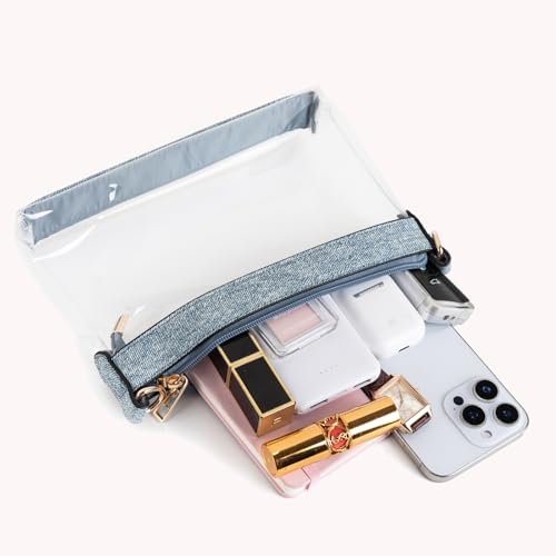 Image of Wuflyover Clear Bag for Stadium Events, Clear Purse for Women