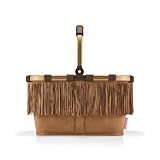 reisenthel carrybag western – Stabiler Einkaufskorb mit viel Stauraum und praktischer Innentasche – Elegantes und wasserabweisendes Design