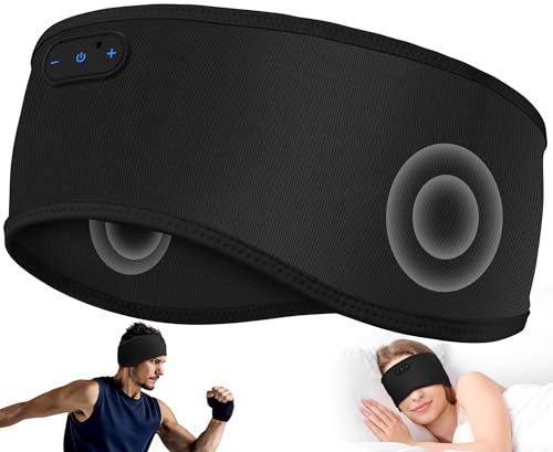 MUSICOZY Sleep Headphones Bamboo Cotton Headband(Noble...