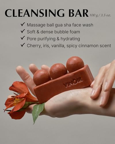 Candy Cane Handcrafted made with Organic Shea Butter Soap Bars, Natural Bath Soap, 4.8oz